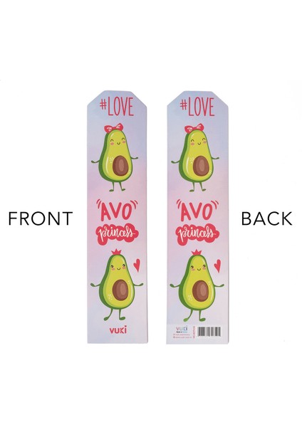 Avokado Desenli Kağıt Kitap Ayracı indirimleri