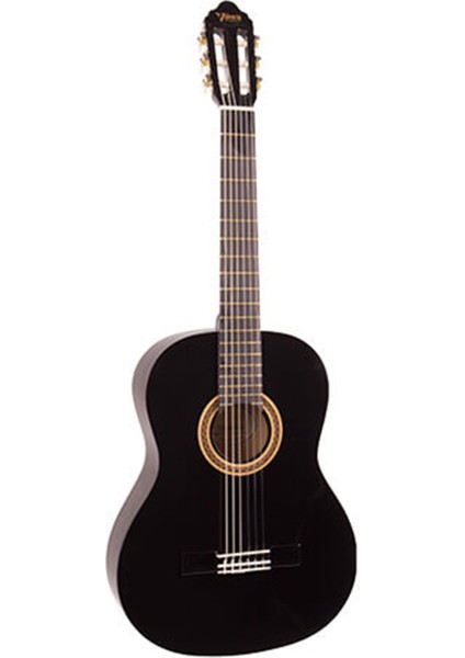 Valencıa VC104TBK Siyah Klasik Gitar