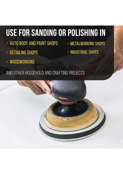 5 Inç 8 Delikli Kanca ve Halka Yumuşak Sünger Köpük Zımparalama Arayüz Pedi (Yurt Dışından) fiyatları