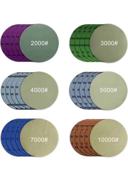 5 Inç Zımpara Diskleri Kanca ve Halka, 30 Adet Zımpara Kağıdı, Orbital Zımpara Için (Yurt Dışından) fiyatları