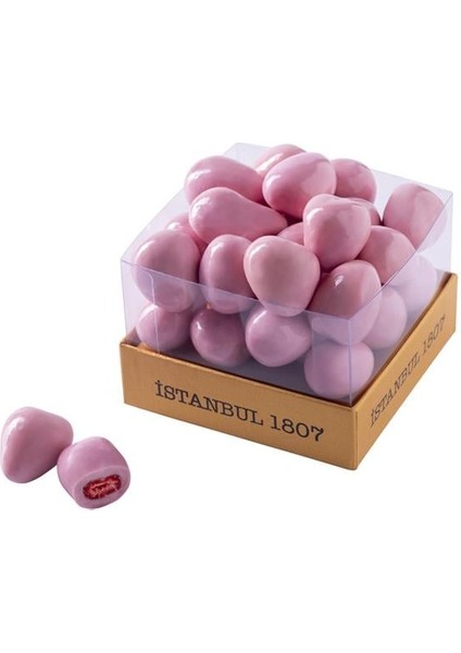 Istanbul Kutuda Kurutulmuş Çilekli Çilek Aromalı Draje