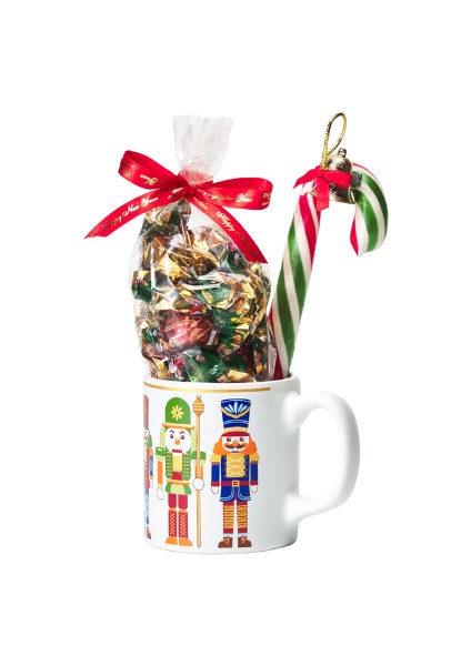 Yılbaşı Özel Kupa - Karamel Şeker + Baston Şeker No: 3