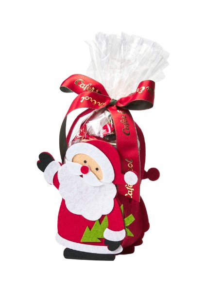 Yılbaşı Özel Set - Noel Babalı Küçük Keçe Çanta