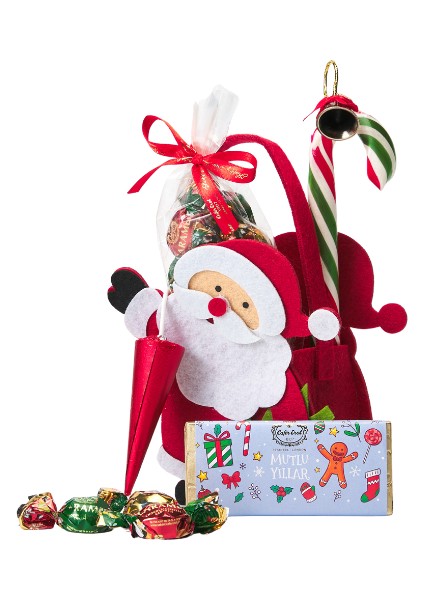 Yılbaşı Özel Set - Noel Babalı Küçük Keçe Çanta fiyatları