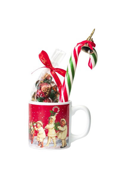 Yılbaşı Özel Kupa - Karamel Şeker + Baston Şeker No: 2