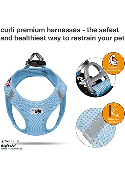 Yelek Harness Hava Mesh Skyblue 3XS