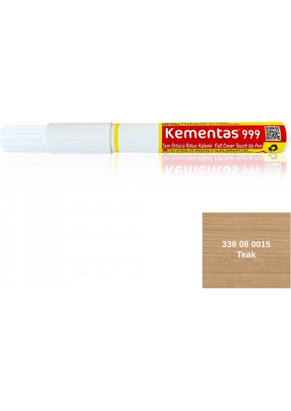 Tam Örtücü Rötuş Kalemleri 338 08 0015-TEAK Tam Örtücü Rötuş Kalemi