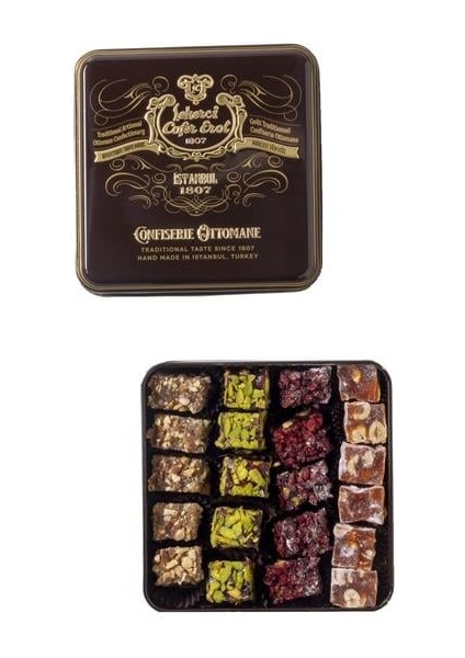 Küçük Retro Tenekede Spesiyal Lokum