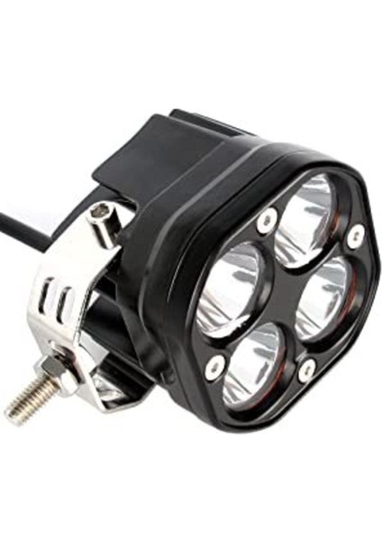 Offroad Sis Lambası 4 LED 20W Beyaz Cree LED Motorsiklet Uyumlu Çift Fiyatı