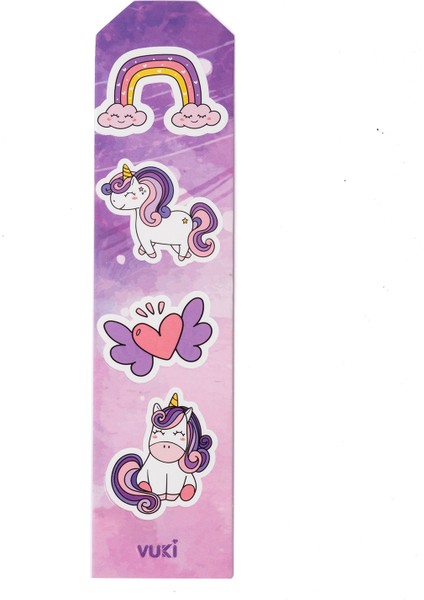 Unicorn Kağıt Kitap Ayracı