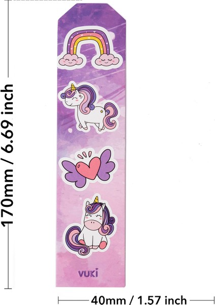 Unicorn Kağıt Kitap Ayracı fırsatları