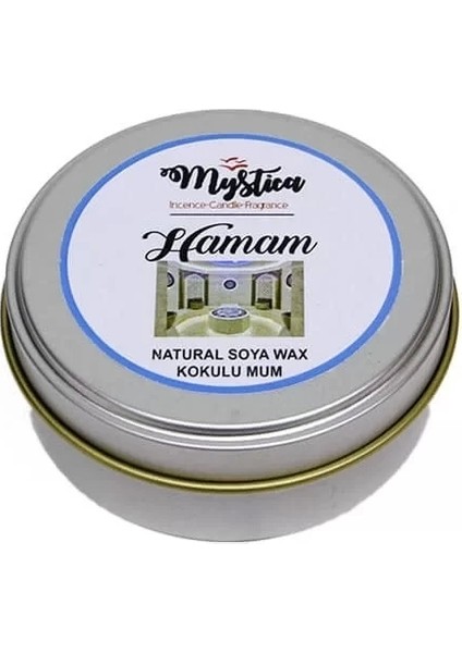 Soya Wax Mum Kokulu Tenekede Hammam fiyatları