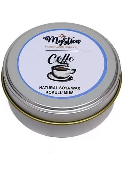 Soya Wax Mum Kokulu Tenekede Coffee modelleri