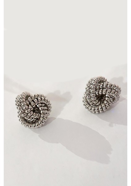 Antik Gümüş Düğüm Küpe modelleri