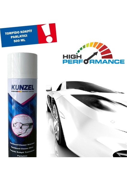 Kokpit ve Torpido Temizleyici ve Koruma 500 ml
