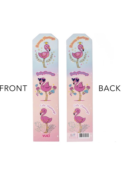 Flamingo Desenli Kağıt Kitap Ayracı indirimleri