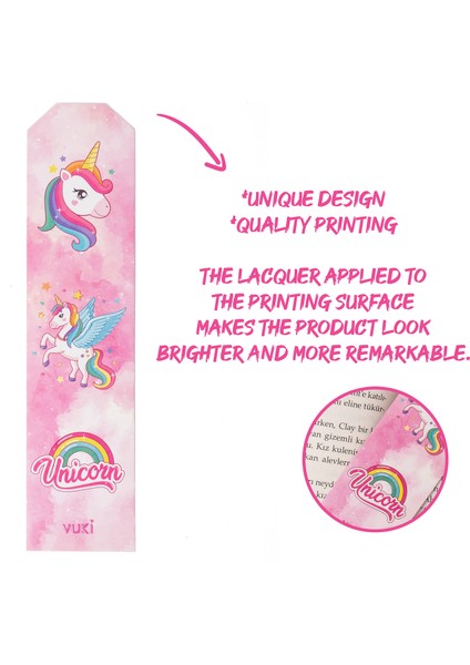 Unicorn Kağıt Kitap Ayracı fiyatları