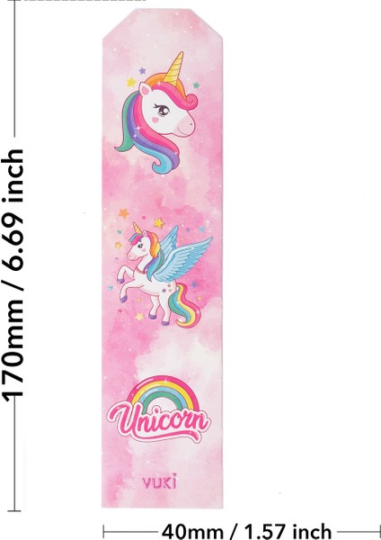 Unicorn Kağıt Kitap Ayracı fırsatları