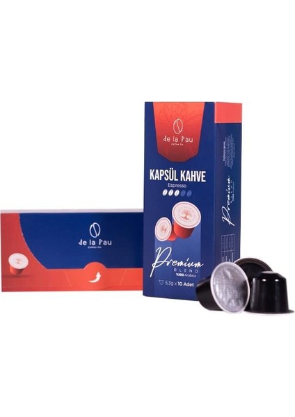 %100 Arabica Premium Blend Kapsül Kahve ( Nespresso Uyumlu )