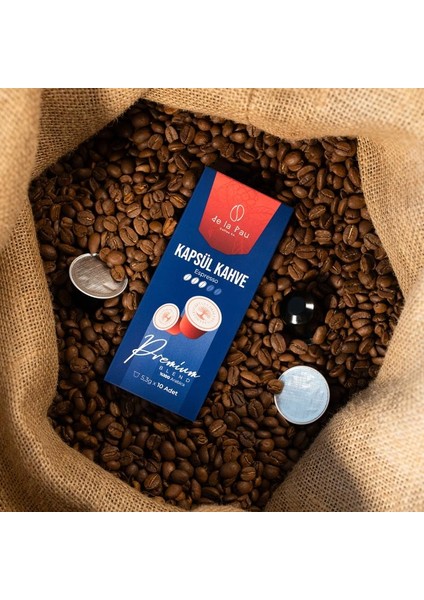 %100 Arabica Premium Blend Kapsül Kahve ( Nespresso Uyumlu )