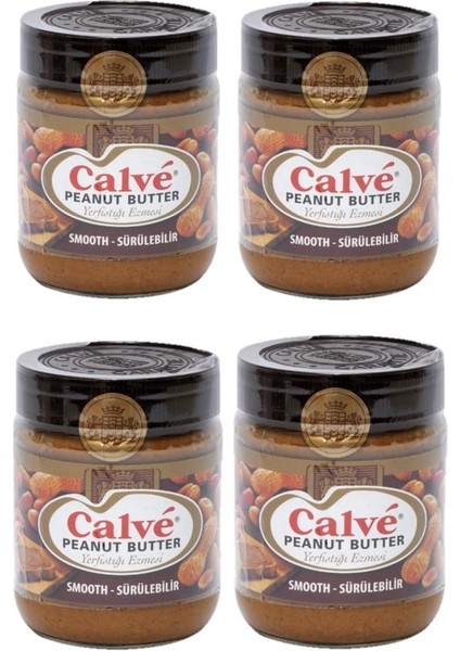 Peanut Butter Smooth 350 gr x4 Adet