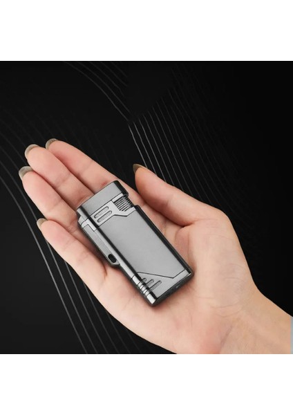 Tek Torch Pürmüz Gunmetal Metal Puro Çakmağı