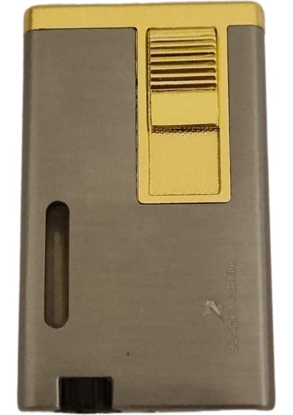 Tek Torch Pürmüz Turkuaz-Gold Metal Puro Çakmağı