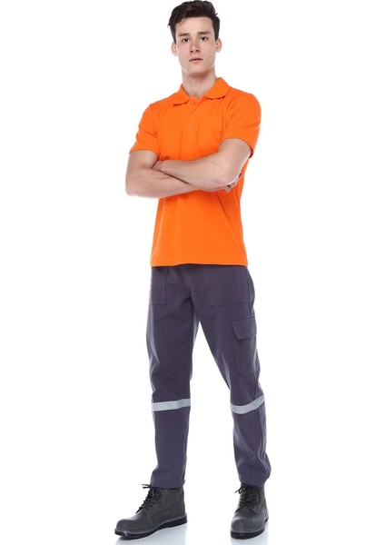 Turuncu Polo Yaka Tshirt