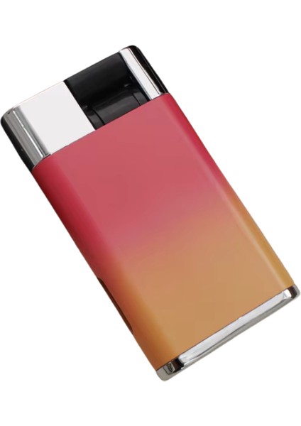 Tek Torch Pürmüz Turuncu-Pembe Metal Puro Çakmağı