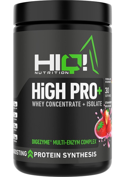 Hıq High Pro+ 900GR Strawberry Milkshake Flavored