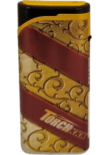 Premiumquality Gold - Kırmızı Tek Torch Pürmüz Plastik Puro Çakmağı