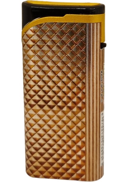 Premiumquality Gold Tek Torch Pürmüz Plastik Puro Çakmağı