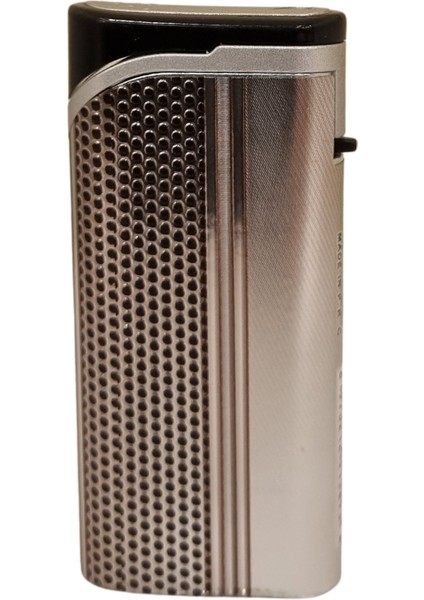Premiumquality Gümüş Tek Torch Pürmüz Plastik Puro Çakmağı