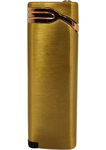 Premiumquality Gold - Bronz Tek Torch Pürmüz Metal Puro Çakmağı