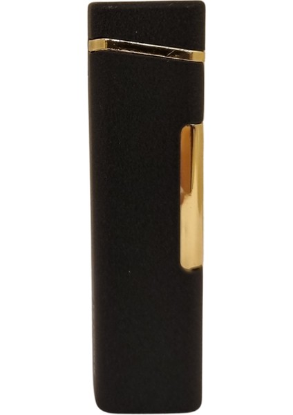 Premiumquality Siyah Tek Torch Pürmüz Metal Puro Çakmağı