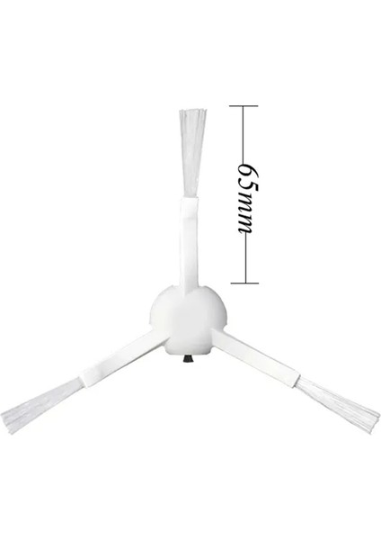Bot D10 Plus RLS3D Hepa Filtre Mop Ana Yan Fırçası (Yurt Dışından)