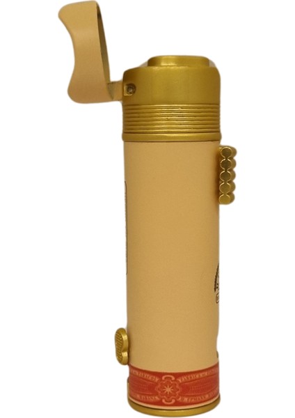 H. Upmann Özel Üretim 3 Torch Pürmüz Krem Puro Çakmağı