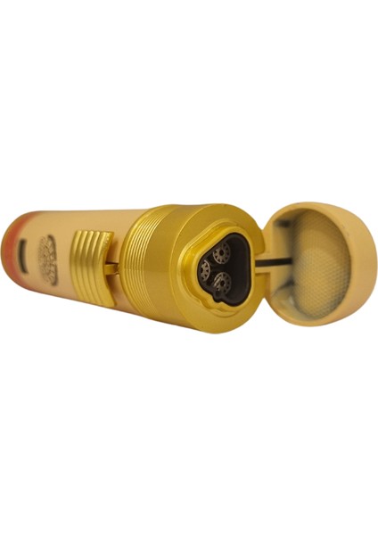 H. Upmann Özel Üretim 3 Torch Pürmüz Krem Puro Çakmağı