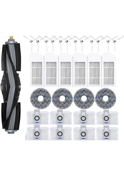T10 Turbo Filtre Yan Fırça Bezi Parçaları Toz Kutusu Için (Yurt Dışından)