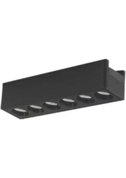CT-5820 Cortez Magnetic Spot Siyah Kasa 12W Günışığı