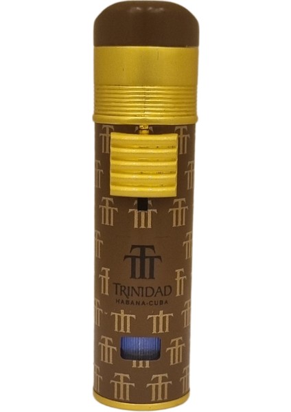 Trinidad Özel Üretim 3 Torch Pürmüz Haki Puro Çakmağı