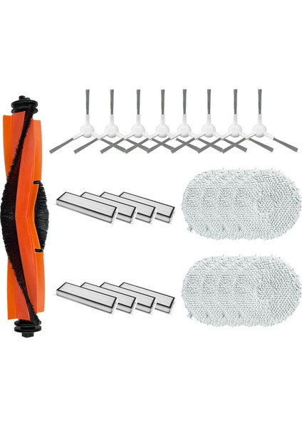 Robot Vakum X20+X20 Plus Mop Bezi Hepa Filtre Toz Torbası Için (Yurt Dışından)