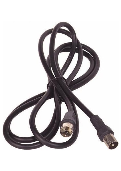 Tv Video Ara Kablo Standart 1.5mt (60 Ohm Erkek - Dişi Kablo) (4825)