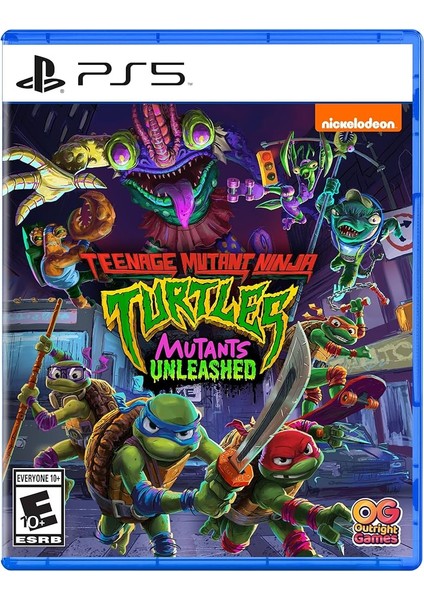 Teenage Mutant Ninja Turtles: Mutants Unleashed Ps5 Oyun