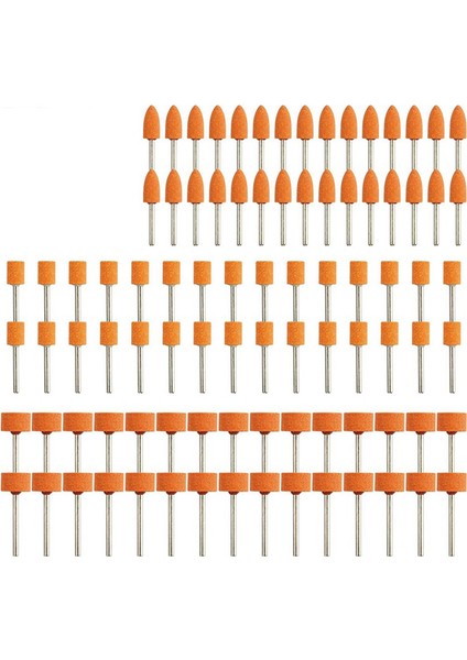 Döner Alet Için 90 Adet Zımpara Uçları, Güçlü Taşlama Taş Uçları (Yurt Dışından)