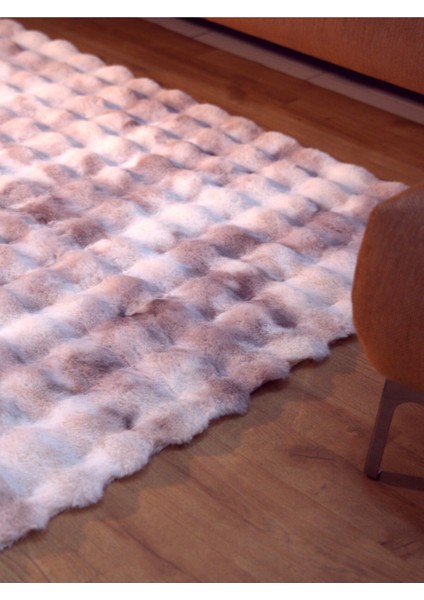 Rex Tavşanı Bubble Post Halı Multi Bej (100 x 160 Cm)