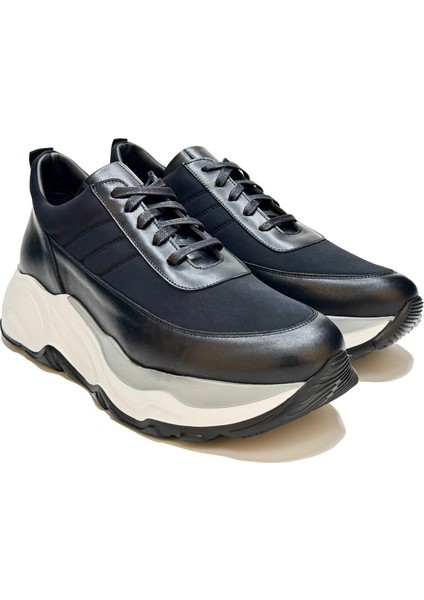 Bağcıklı Likralı Spor Ayakkabı