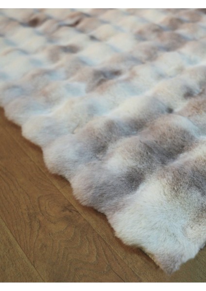 Rex Tavşanı Bubble Post Yuvarlak Halı Multi Bej (140 x 140 Cm) fırsatları