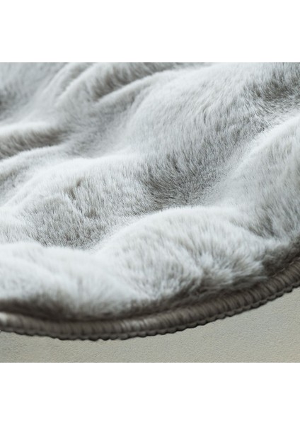 Rex Tavşanı Bubble Post Halı Gri (80 x 180 Cm)
