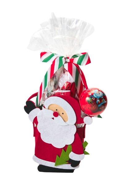 Yılbaşı Özel Set - Noel Babalı Keçe Çanta